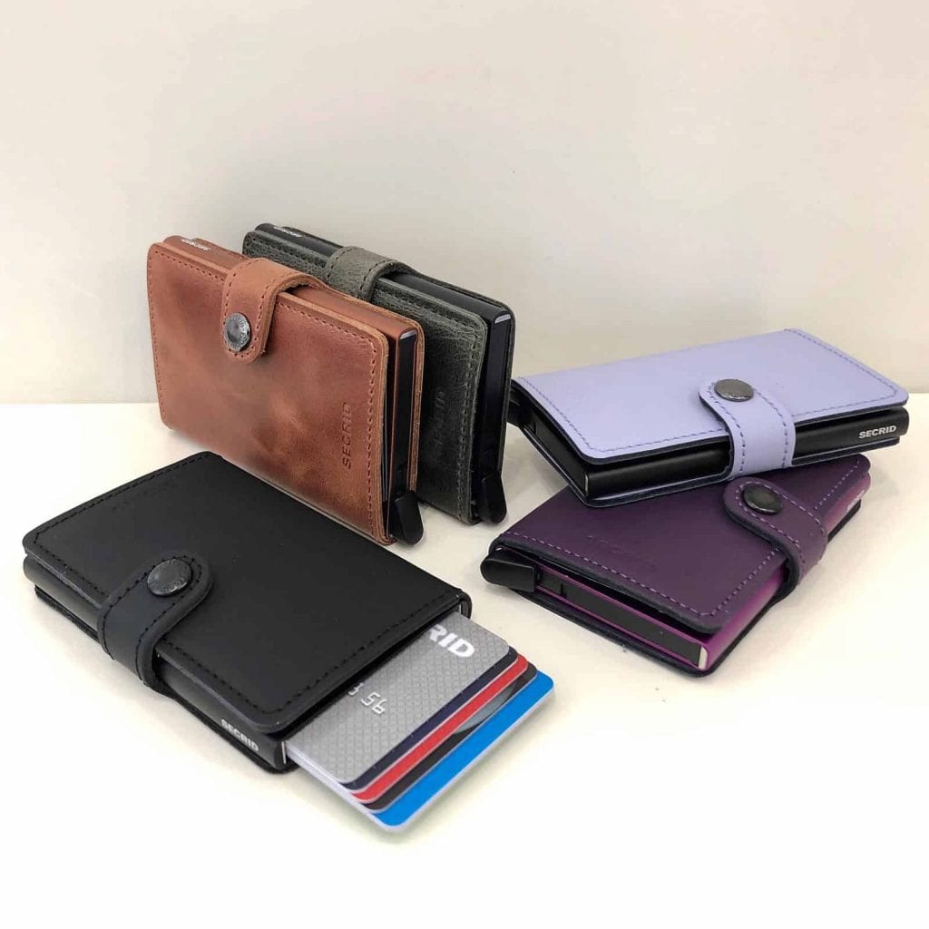 Secrid: Portafoglio Tascabile in Pelle con Card Protector