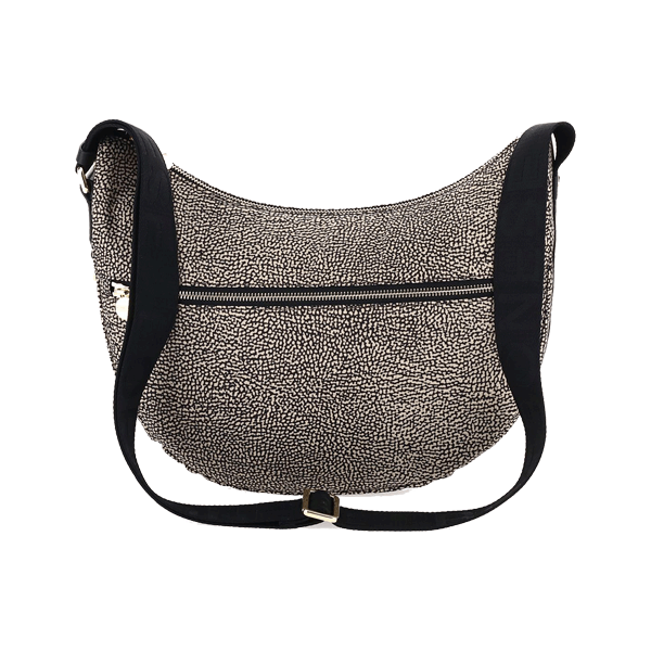 lineup Deviation Oops Borbonese Luna Bag Middle con Tasca in Nylon OP 934108I15: